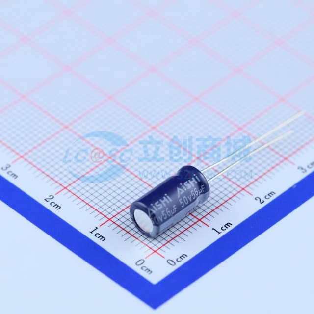 56uF ±20% 50V 【引线】实物图