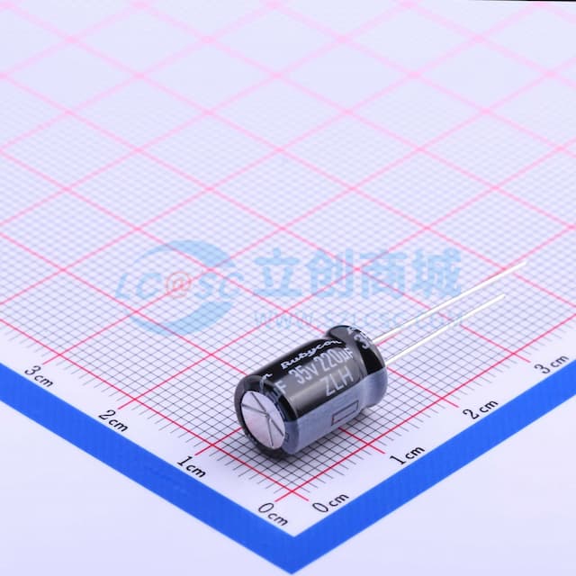 220uF ±20% 35V 【插件】实物图