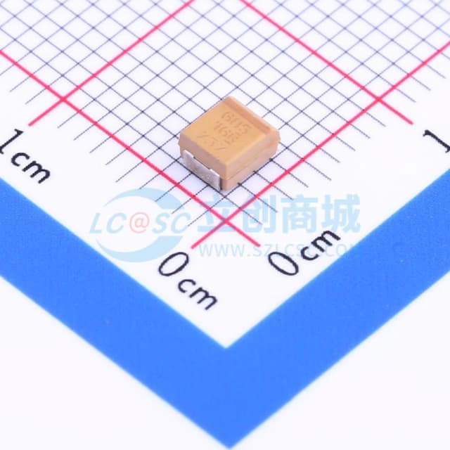 6.8uF ±20% 16V实物图