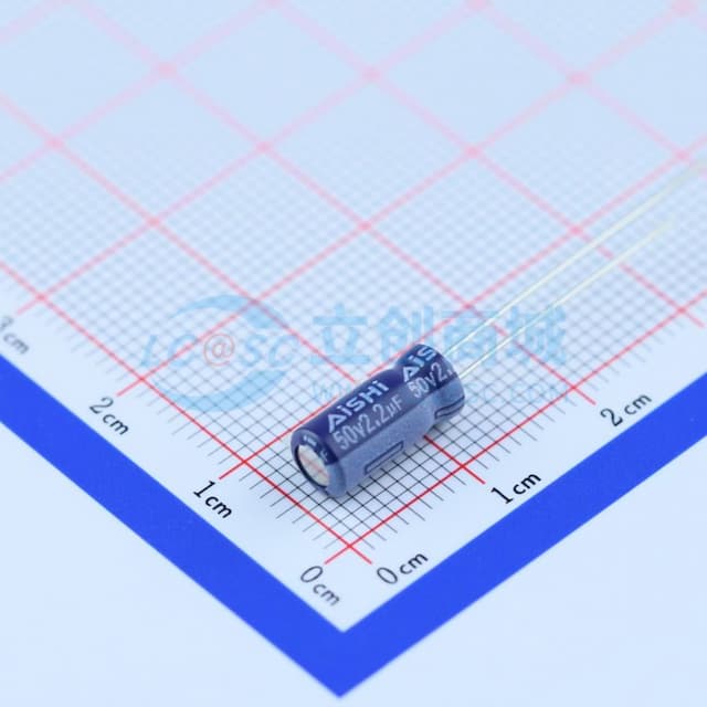 2.2uF ±20% 50V 【引线】实物图