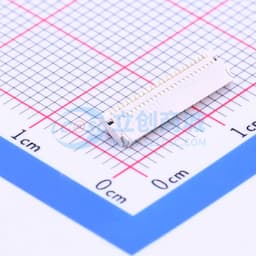 间距:0.5mm P数:24P 翻盖式 双侧触点/上下接缩略图
