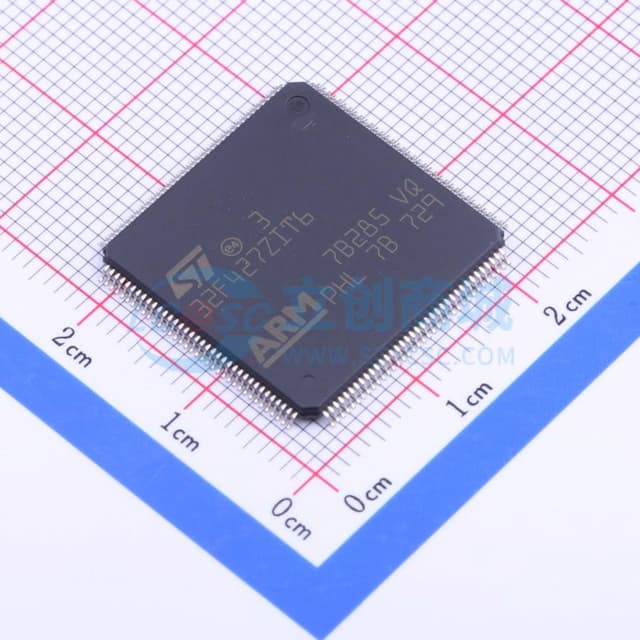 ARM Cortex-M4 32b MCU+FPU，225DMIPS，高达 2MB Flash/256+4KB RAM，USB OTG HS/FS，以太网，17个TIM，3个ADC，20个通信接口、摄像头&LCD-TFT实物图