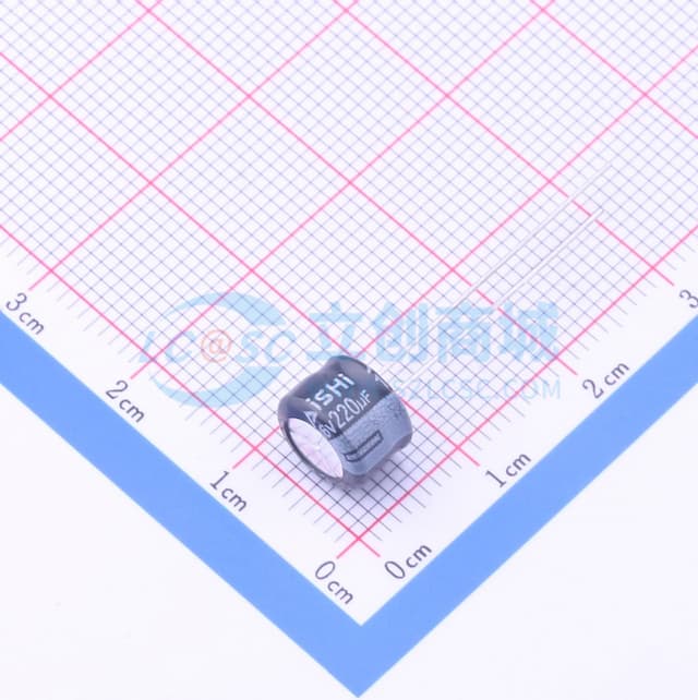 停产 220uF ±20% 16V【插件】实物图