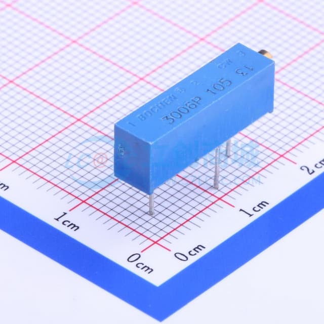 1MΩ ±10% 【插件】实物图
