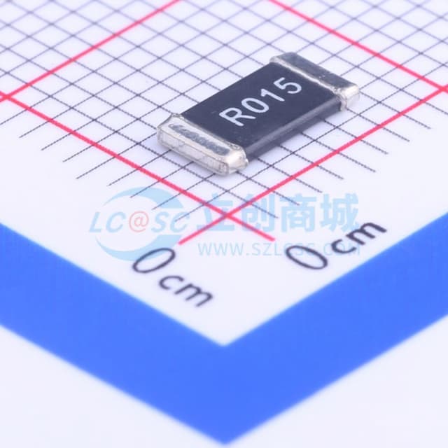 15mΩ ±1% 1W 合金电阻实物图