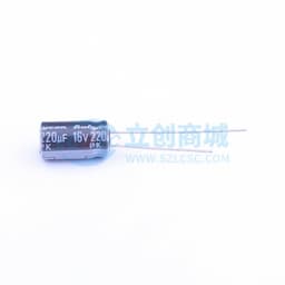 220uF ±20% 16V 【引线】缩略图