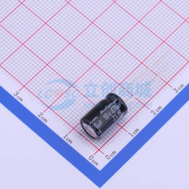 470uF ±20% 16V 【引线】实物图