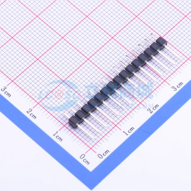 1x15P 间距:2.54mm 直插 【排针】实物图