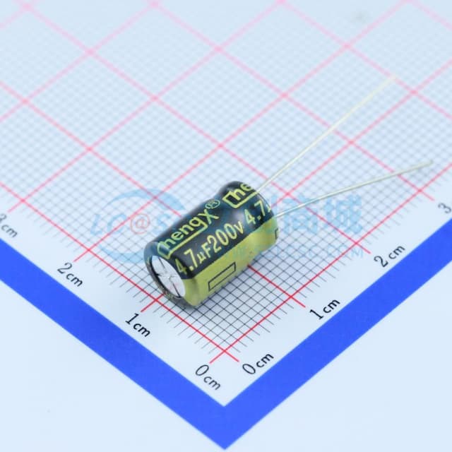 4.7uF ±20% 200V实物图