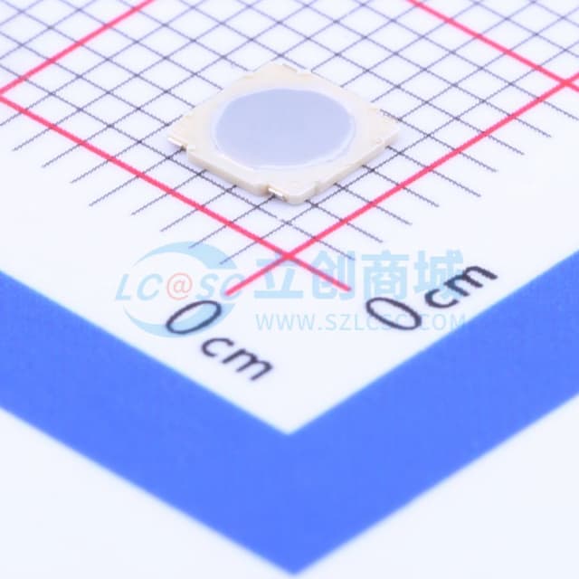 4.5*4.5*0.4mm 立贴 轻触开关实物图