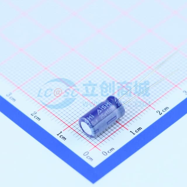 150uF ±20% 25V 【引线】实物图