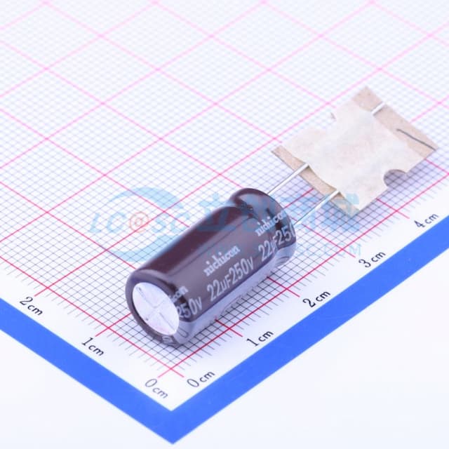22uF ±20% 250V 【引线】实物图