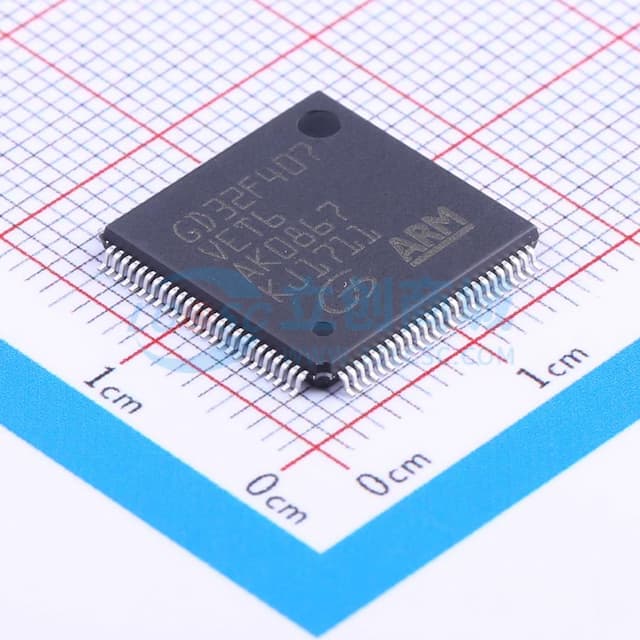 GD32F407VET6实物图