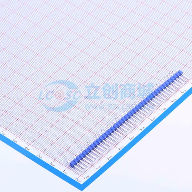 1x40P 间距:2.54mm 方针 直插 【插件】实物图