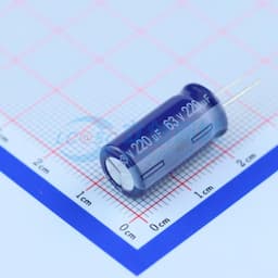 220uF ±20% 63V 【插件】缩略图