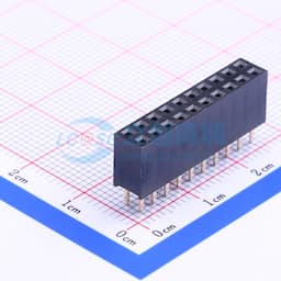 间距:2.54mm 2x10P 直插 【排针】缩略图