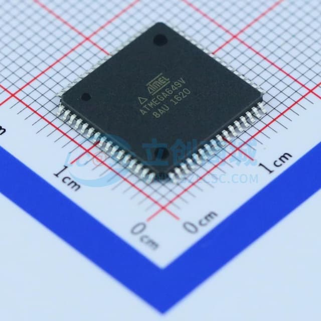 ATMEGA649V-8AU实物图