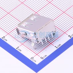 铜材质 2.0 USB 插件卧式 弯脚【插件】缩略图