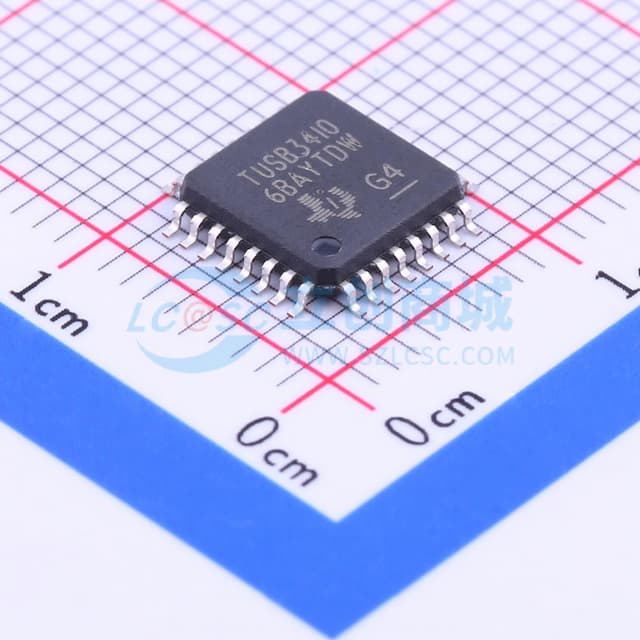 TUSB3410 USB到串口控制器实物图
