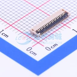 间距:0.5mm P数:20P 翻盖式 下接缩略图