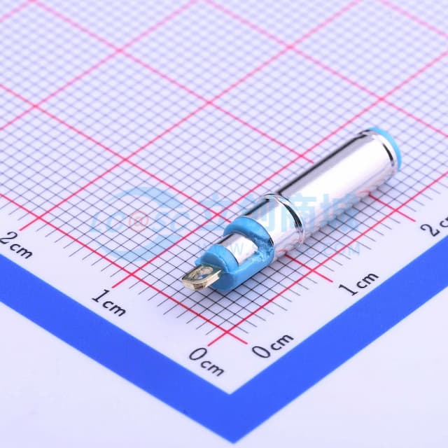 DC电源插头 内径:0.6mm 外径:2.9mm实物图