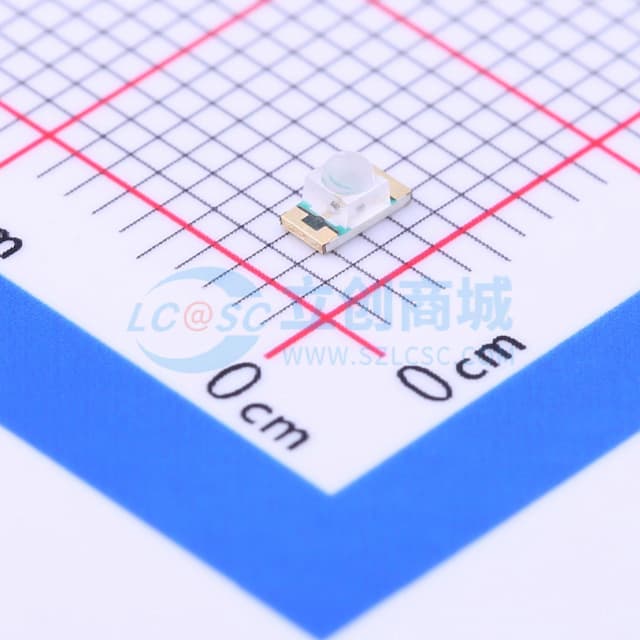 红外线发射管1206贴片实物图