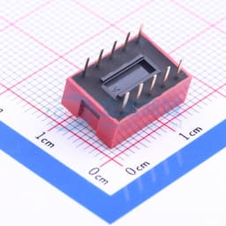 2.54mm 红色宽体5位顶拨插件 【插件】缩略图