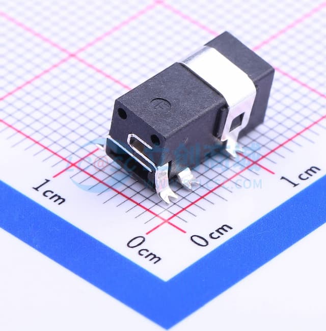 DC电源插座 内径:1.65mm 外径:4.5mm实物图