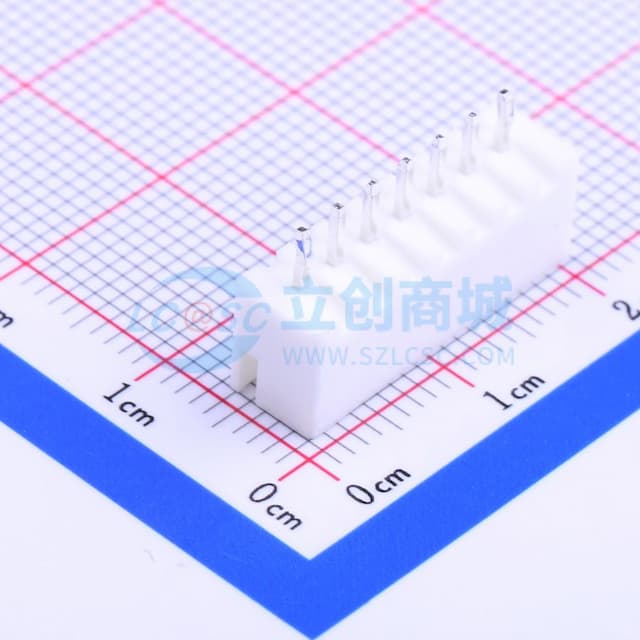 系列:XH 间距:2.5mm 1x7P 【插件】实物图