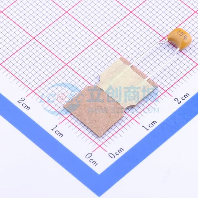 150nF ±20% 50V 【直插】实物图