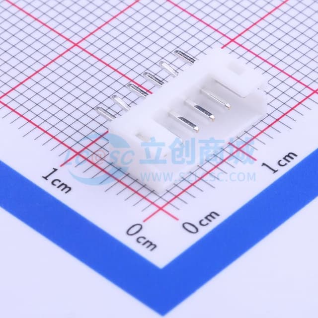 1x6P 间距:2mm 直插 系列:PH 【插件】实物图