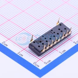 2.54mm 三态8位高推 插件 【拨码】缩略图