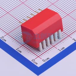 间距2.54mm 琴键 6位拨码开关 【插件】缩略图