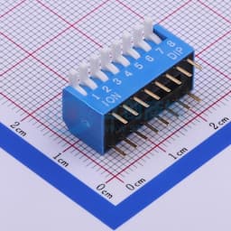 间距2.54mm 琴键 8位拨码开关 【拨码】缩略图