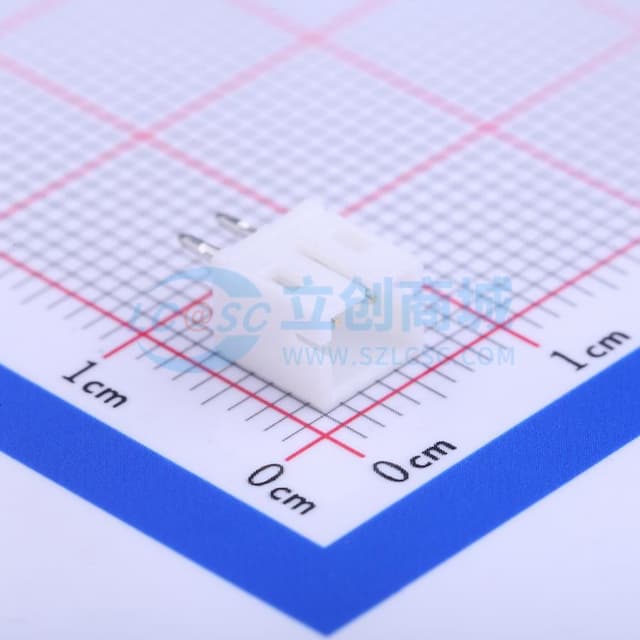1x2P 间距:2mm 直插 系列:PH 【插件】实物图