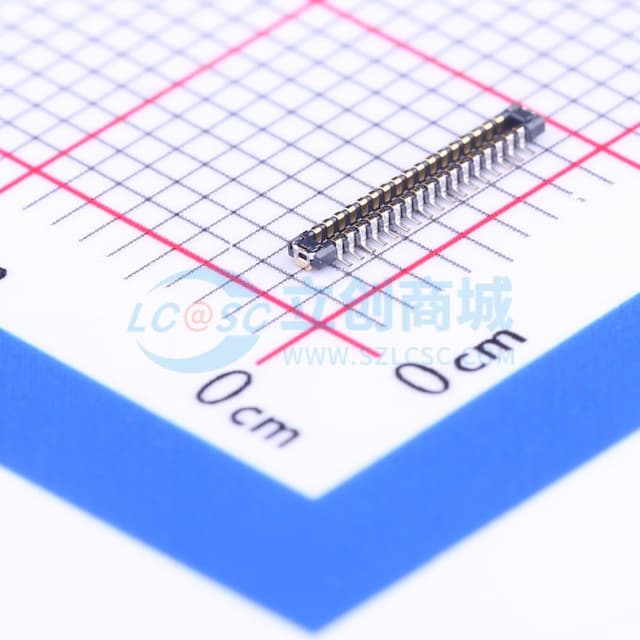 间距:0.4mm PIN:34P 公 立贴实物图