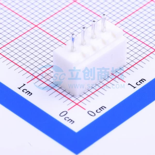 1x4P 间距:2.5mm 【插件】实物图