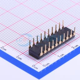 2.54mm 10位低推贴胶 插件 【拨码】缩略图
