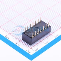 2.54mm 琴键式7位插件 【拨码】缩略图