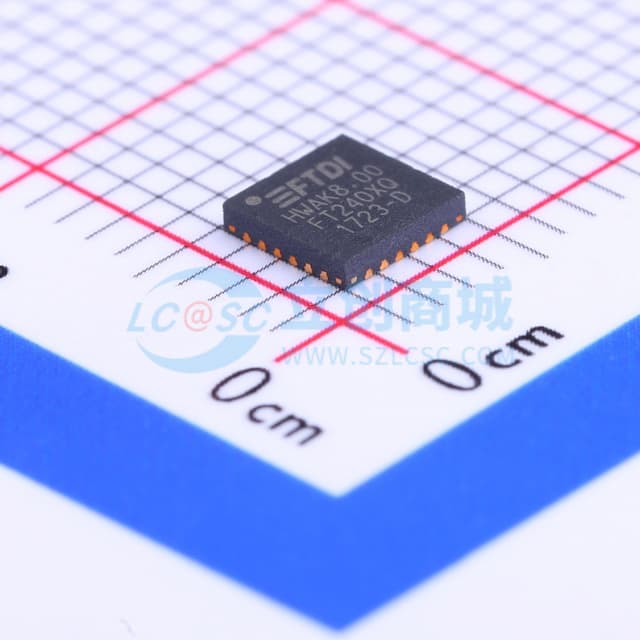 FT240X USB 8位FIFO IC实物图