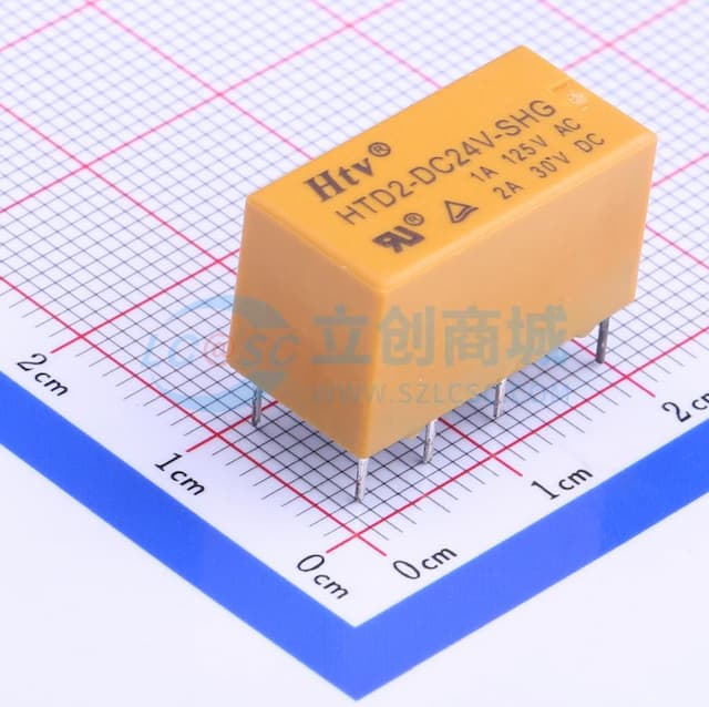 24V 两组转换:2C(双刀双掷转换)【插件】实物图