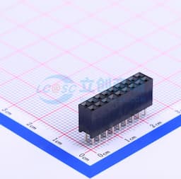 间距:2.54mm 2x9P 直插 【排针】缩略图