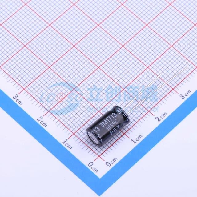 220uF ±20% 16V 【引线】实物图
