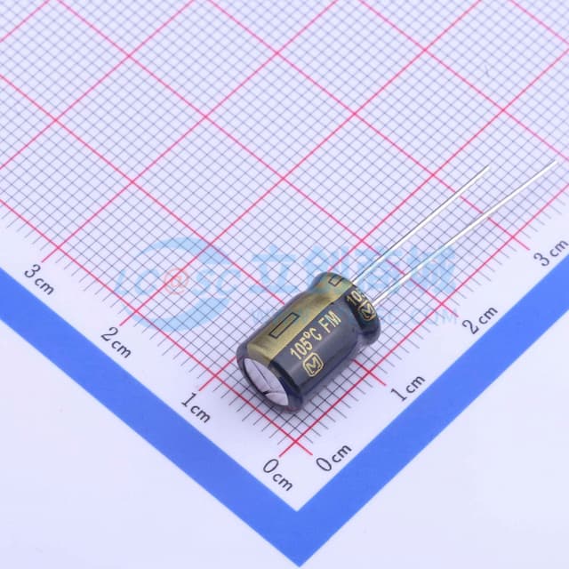100uF ±20% 50V 【插件】实物图