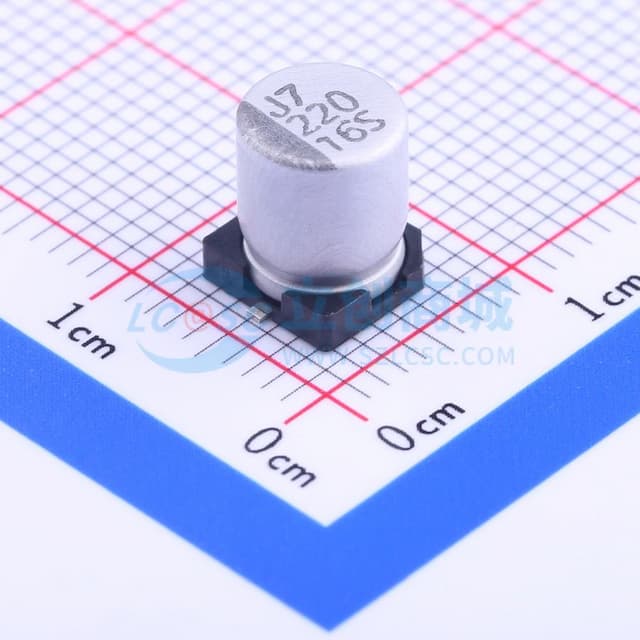 220uF ±20% 16V实物图