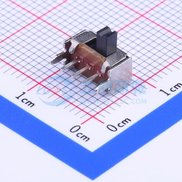 拨动开关/SK-12D02VG3  柄长 X=3mm 【拨动】实物图