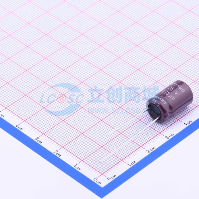 470uF ±20% 35V 【引线】实物图