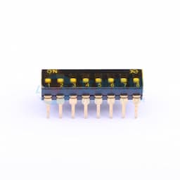 2.54mm 8位低推贴胶 插件 【拨码】缩略图