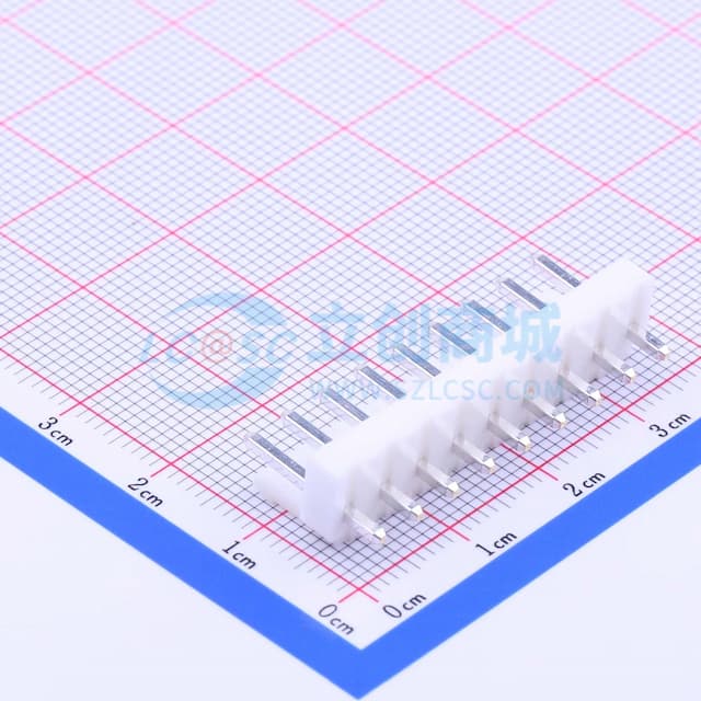 1x9P 间距:3.96mm 直插 系列:VH 【插件】实物图