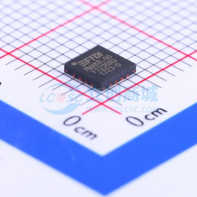 FT230X USB到基本UART IC实物图